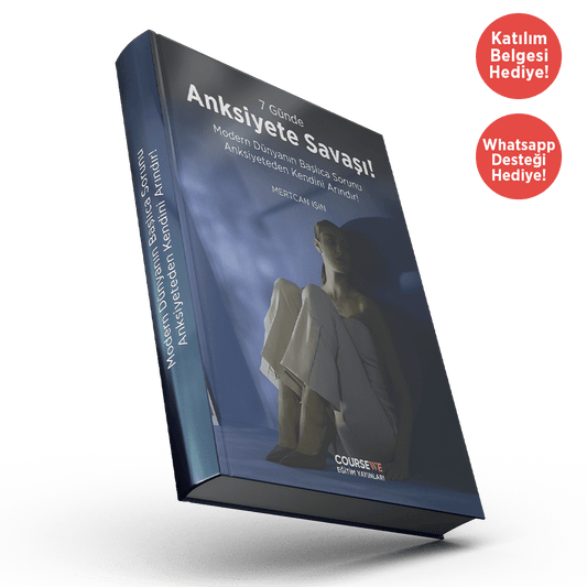 7 Günde Anksiyete Savaşı PDF E-kitabı (Katılım Belgesi Hediyeli)