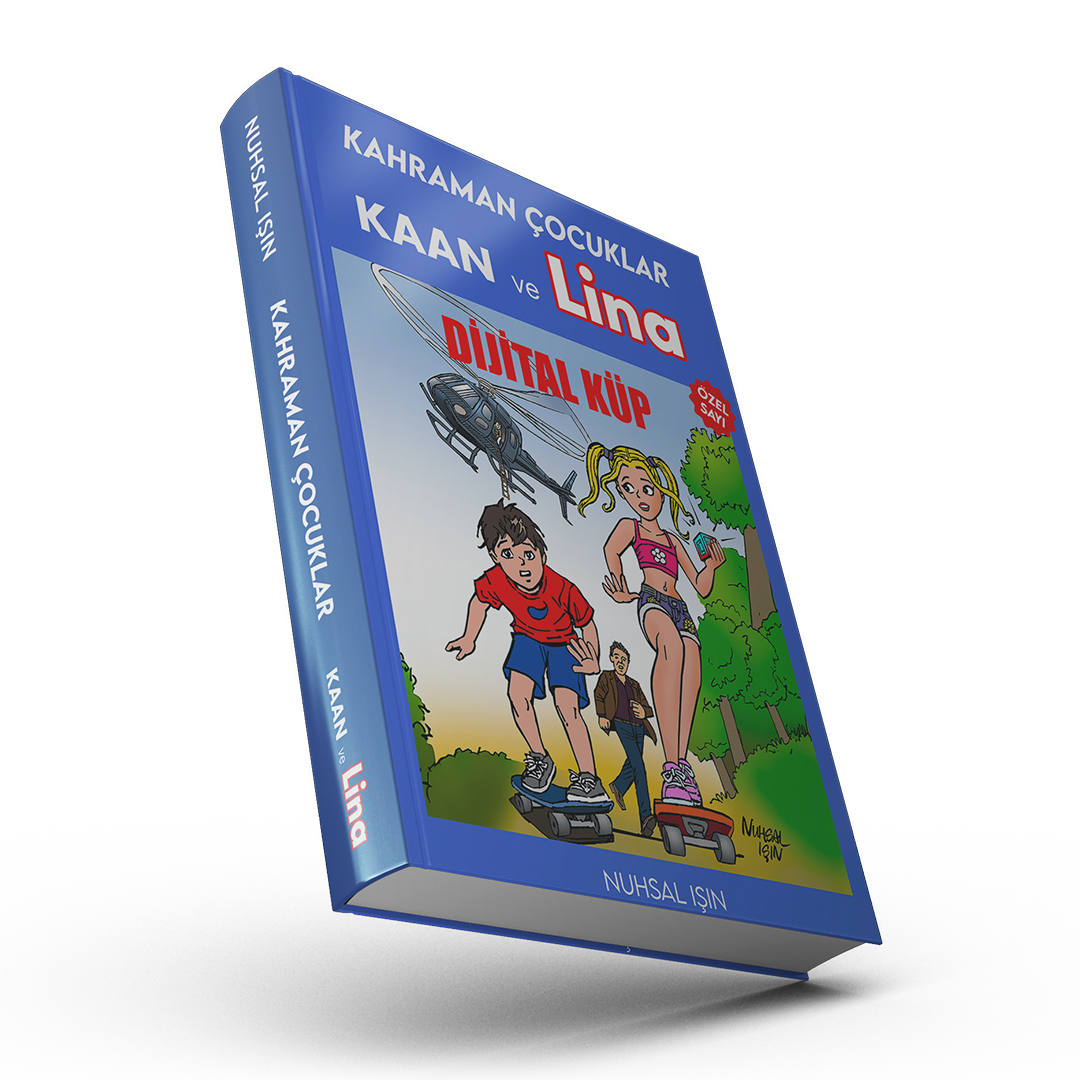 Kahraman Çocuklar - Kaan ve Lina - İlk Macera Dijital Küp (Özel Sayı) Çizgi Roman