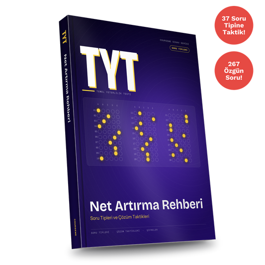 TYT Net Artırma Rehberi PDF E-kitabı (37 Soru Tipi ve Çözüm Taktiği)