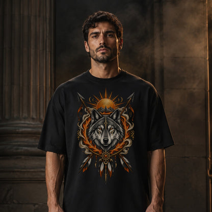 Cesaret Tılsımlı Tişört – Ateşin İçinden Geç - Unisex