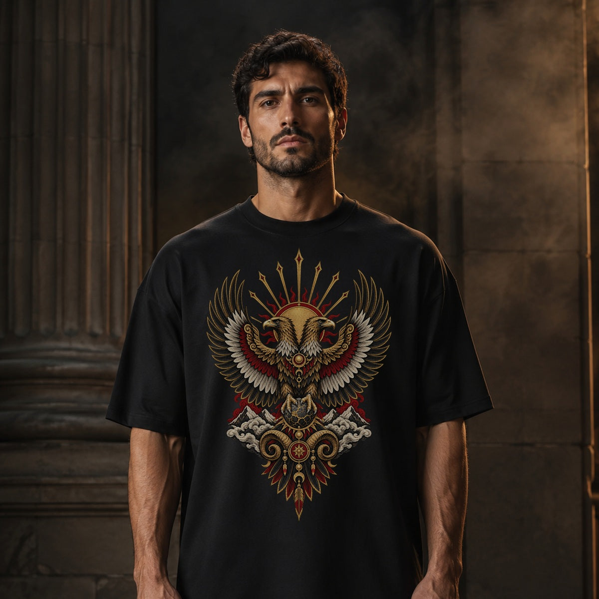Güç Tılsımlı Tişört – Göğün Gücünü Taşı - Unisex