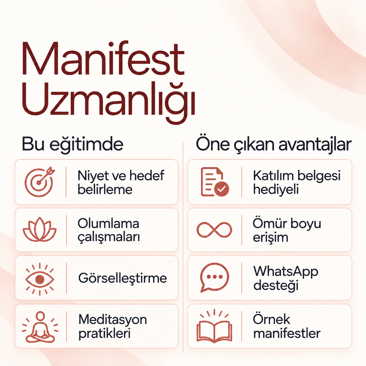 Manifest Uzmanlığı PDF E-kitabı (Katılım Belgesi Hediyeli) — içerik ve avantajlar