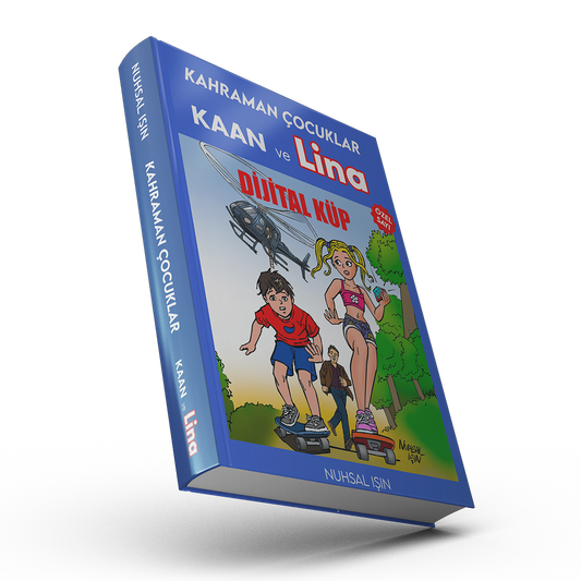 Kahraman Çocuklar - Kaan ve Lina - İlk Macera Dijital Küp (Özel Sayı) Çizgi Roman
